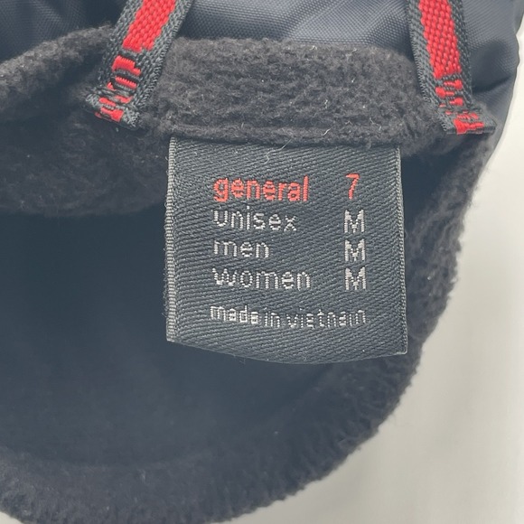 Mammut Leather GoreTex Mitt Gloves Adult Size Medium Black Ski Snowboarding - Picture 3 of 3